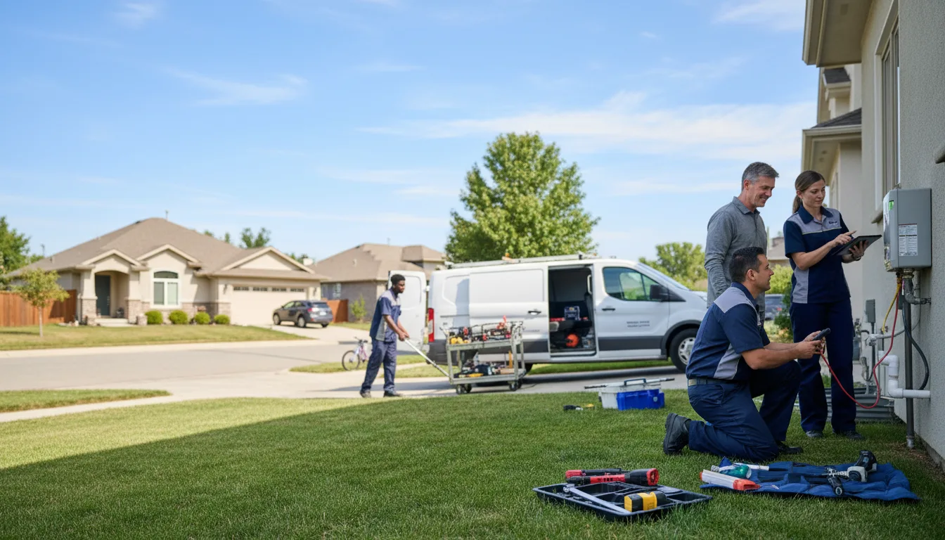 Tankless water heater service in Seanor, PA
